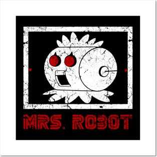 MRS. ROBOT SMILE Posters and Art